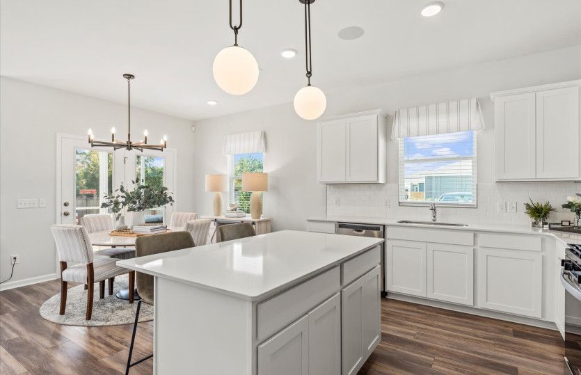 Spacious kitchen