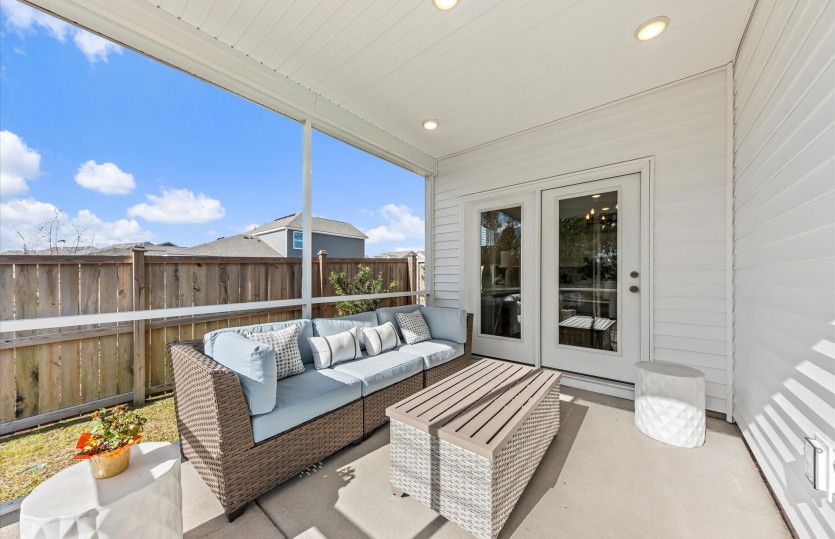 Screened porch