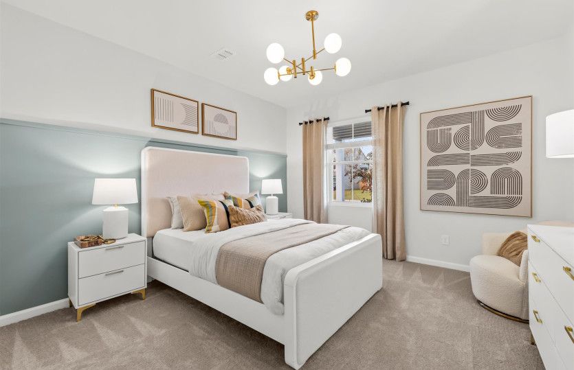 This mature secondary room is the perfect retreat, offering a space to relax, study, and express per