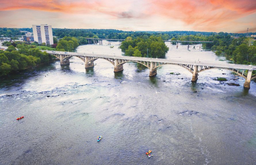 Kayak on the Congaree River