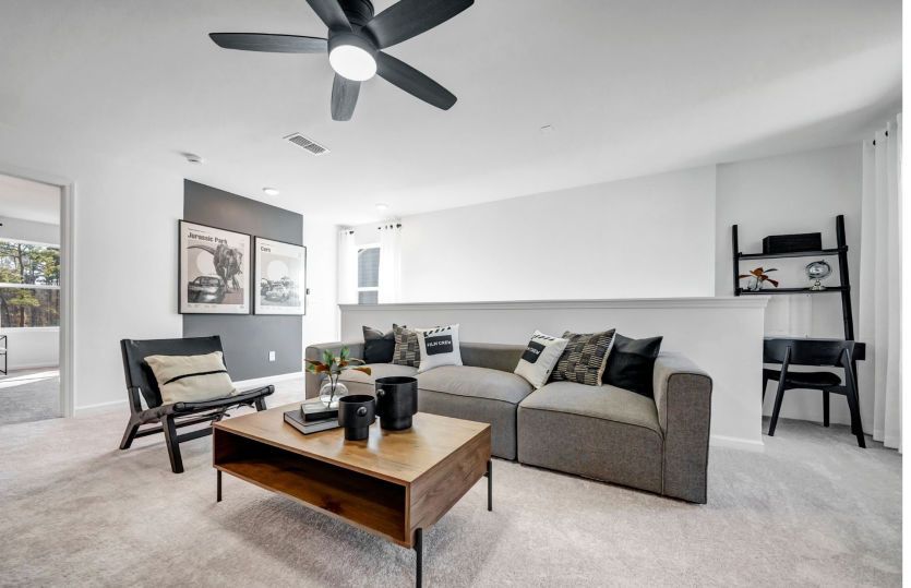 Upstairs loft