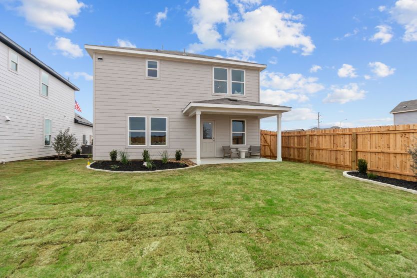 Optional Covered Back Patio