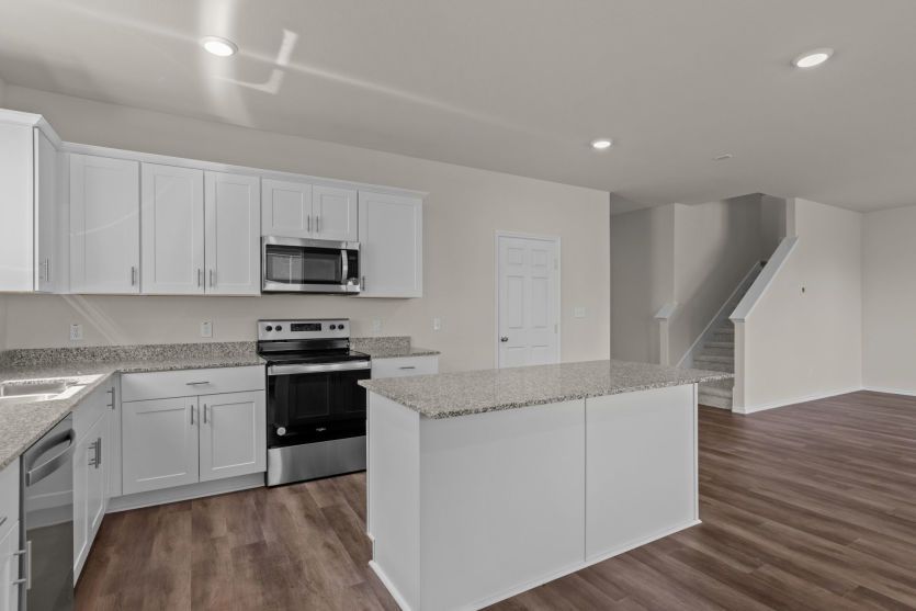 Open Kitchen Area