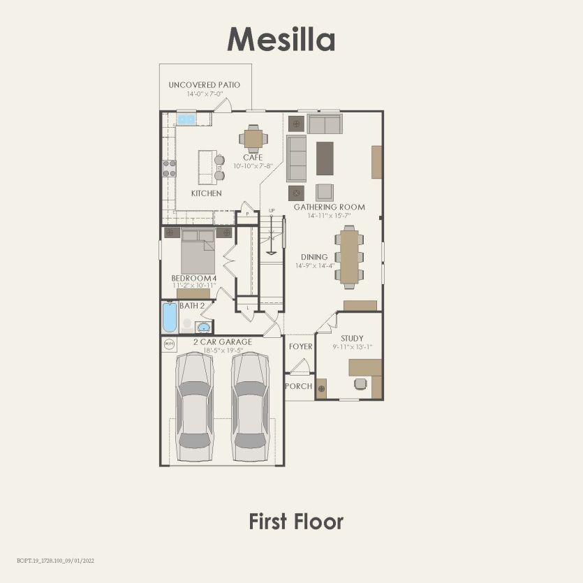 First Floor 4 br / 3 ba