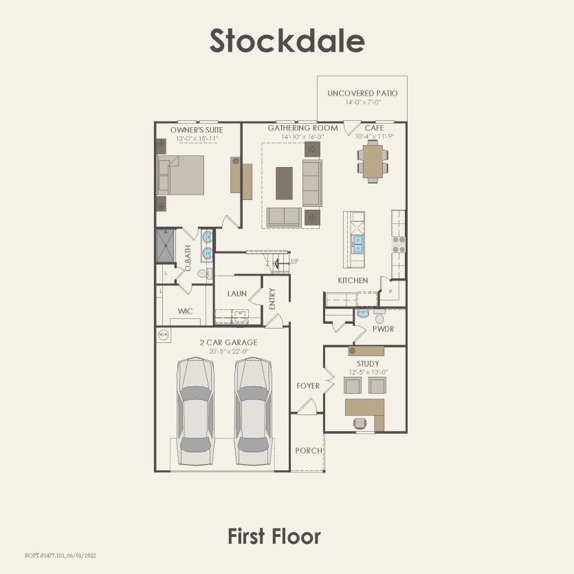 First Floor 4 br / 2.5 ba