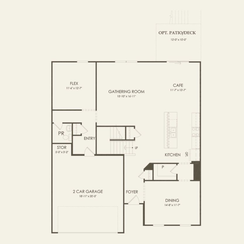 First Floor 4 br / 2.5 ba