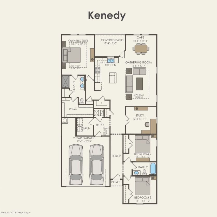 First Floor 3 br / 2 ba