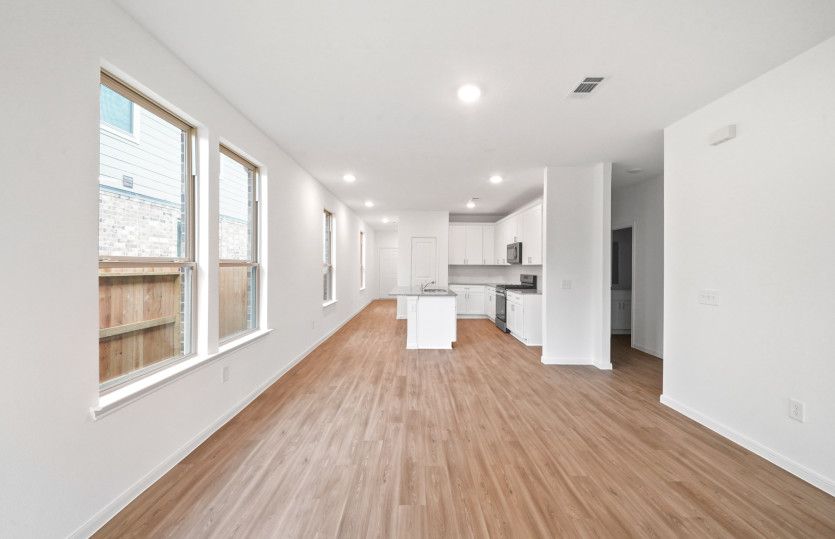 Gathering Room Overlooking the Kitchen