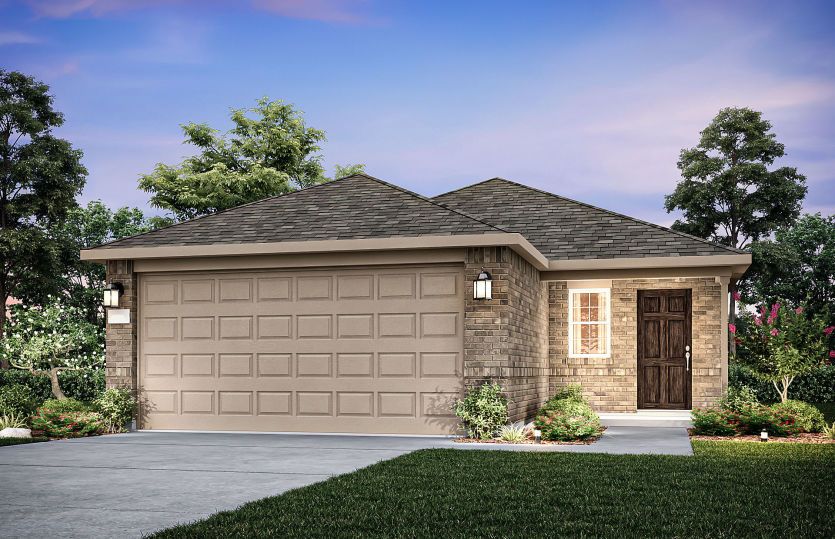 The Taft, a 1-story new construction home showing Home Exterior W