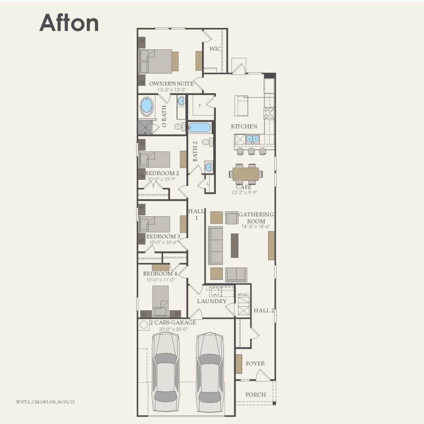 First Floor 4 br / 2 ba