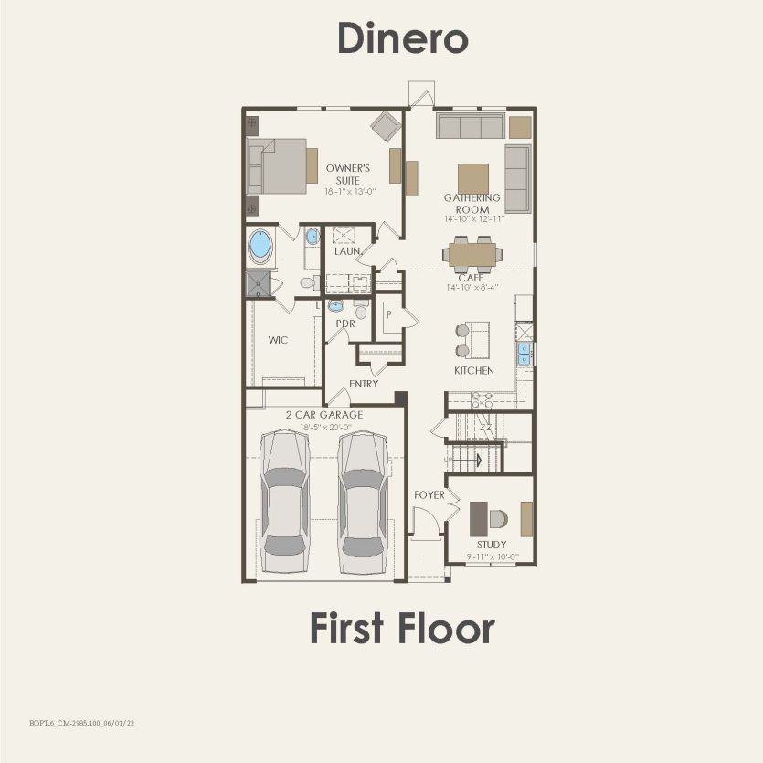First Floor 4 br / 2.5 ba