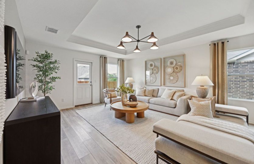 Spacious gathering room