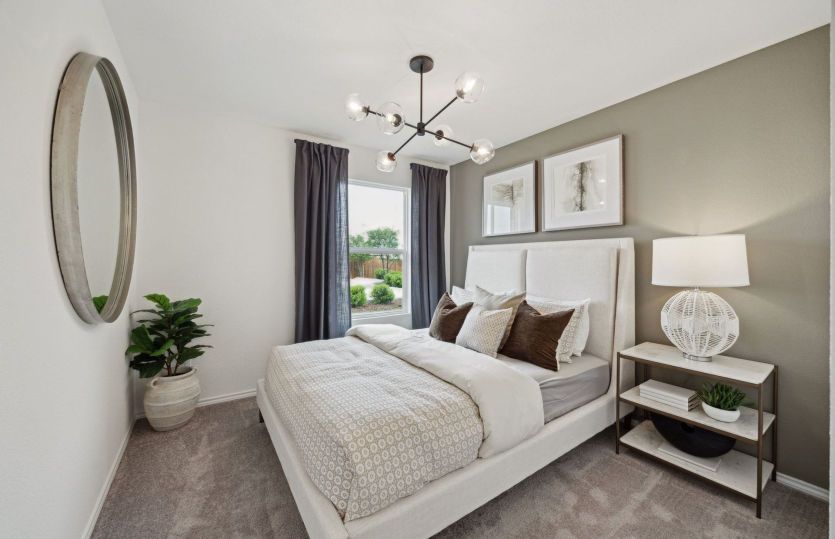 Spacious secondary bedroom