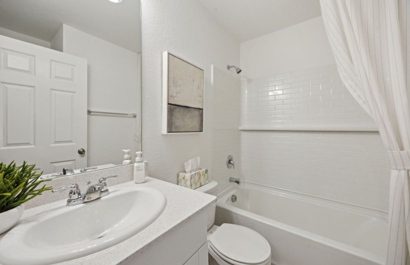 Secondary bathroom