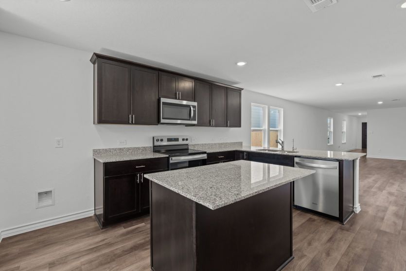Spacious Kitchen