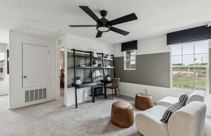 Game room on second floor