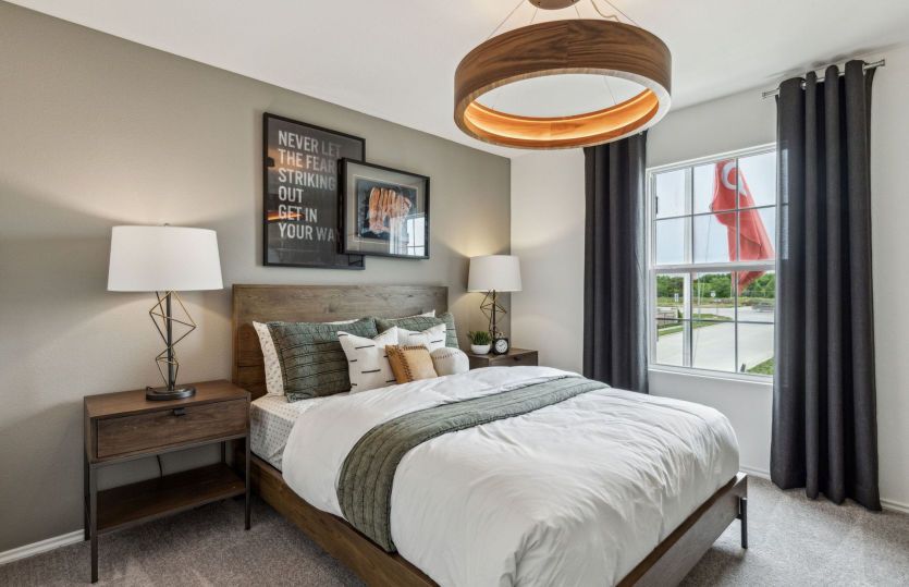 Spacious secondary bedroom