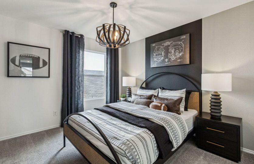 Spacious secondary bedroom