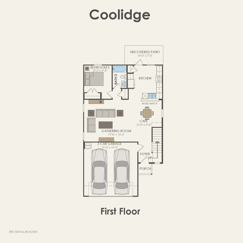 First Floor 4 br / 3 ba