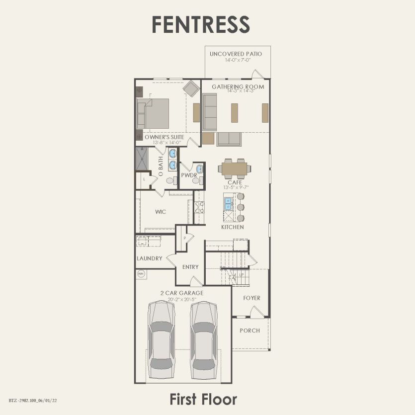 First Floor 4 br / 2.5 ba