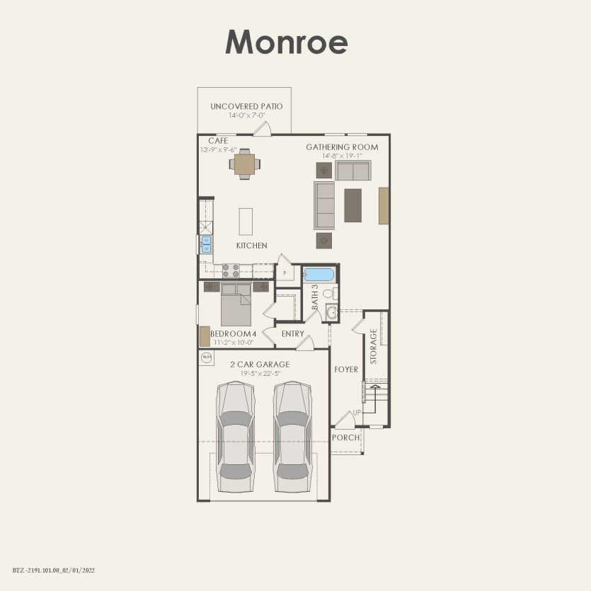 First Floor 4 br / 3 ba