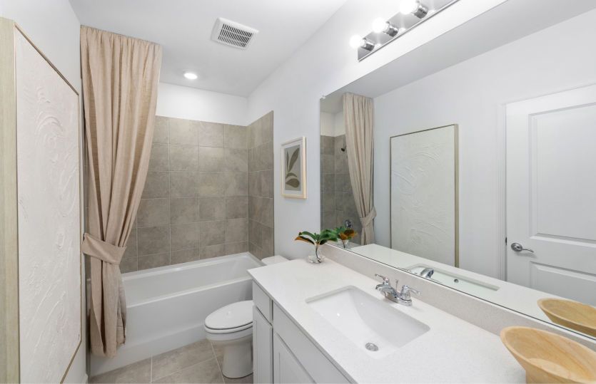 Secondary bathroom