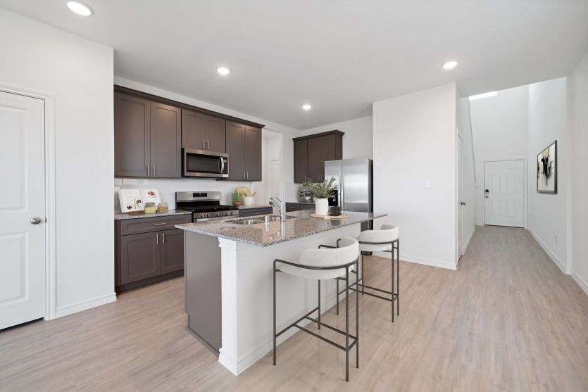 Virtually Staged Kitchen