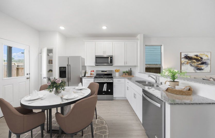 Virtually Staged Kitchen