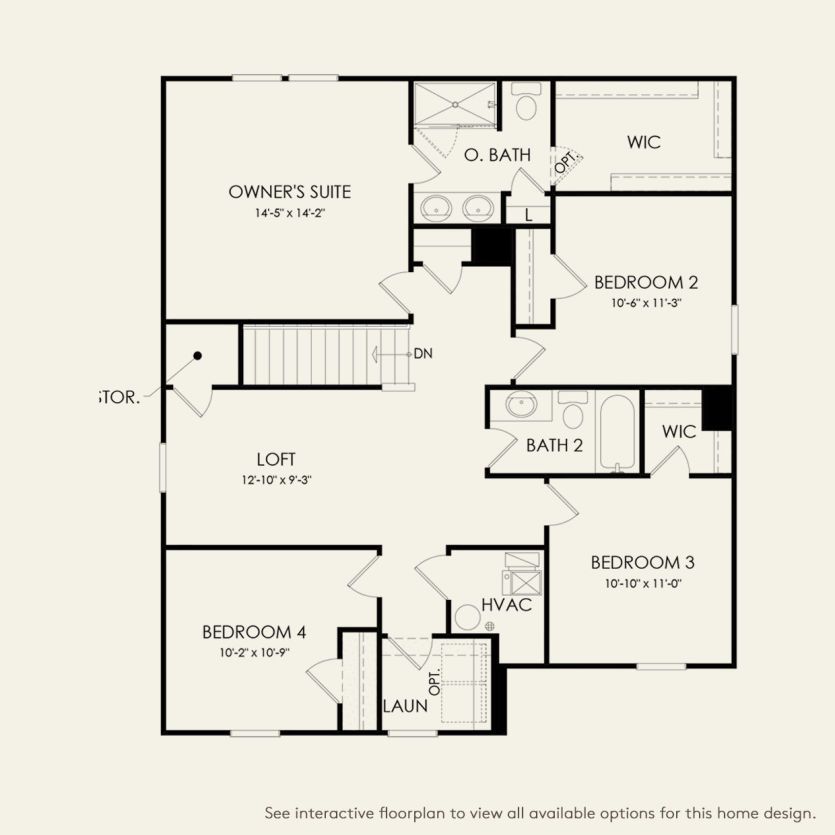 Second Floor 4 br / 2.5 ba