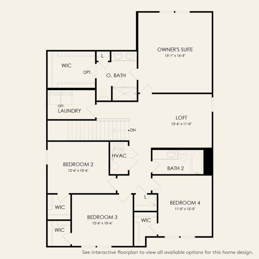 Second Floor 4 br / 2.5 ba