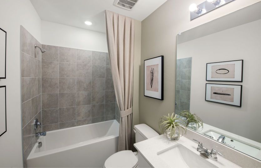Secondary bathroom