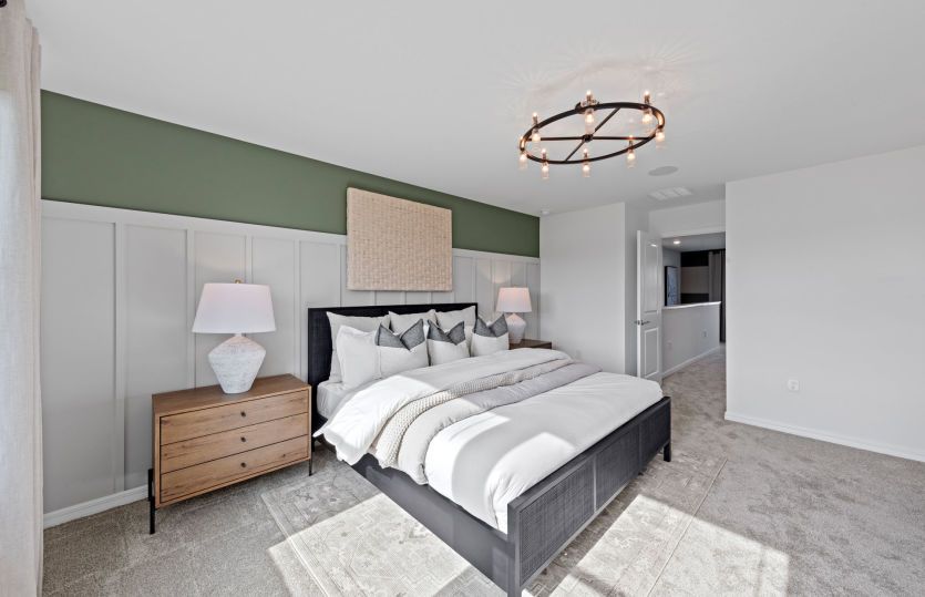 Owner's suite in this new home for sale