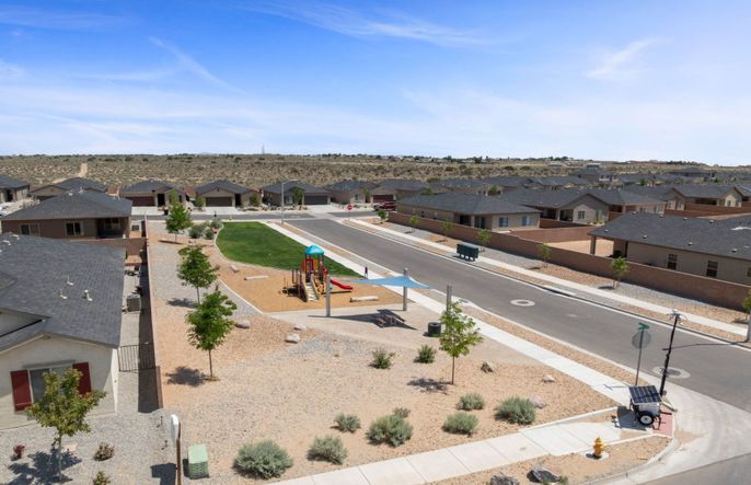 Arial View of Community Park