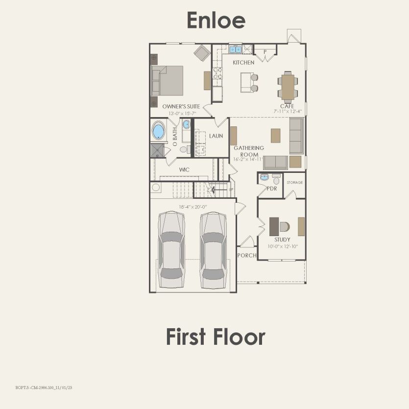 First Floor 4 br / 2.5 ba