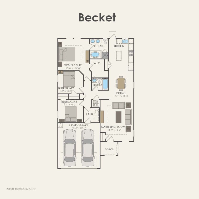 First Floor 3 br / 2 ba
