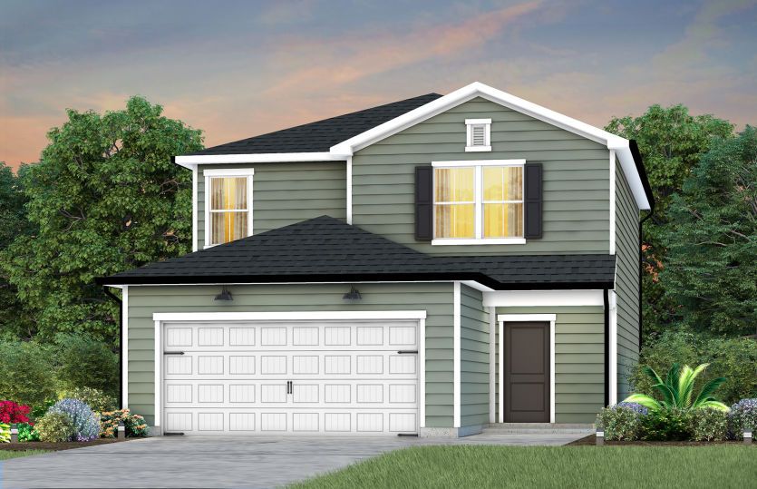 Raven - Elevation TD106 - Open 
Concept & Smart Design in this Home