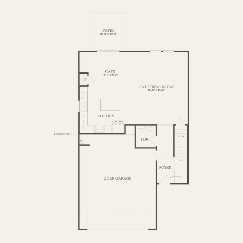 First Floor 3 br / 2 ba