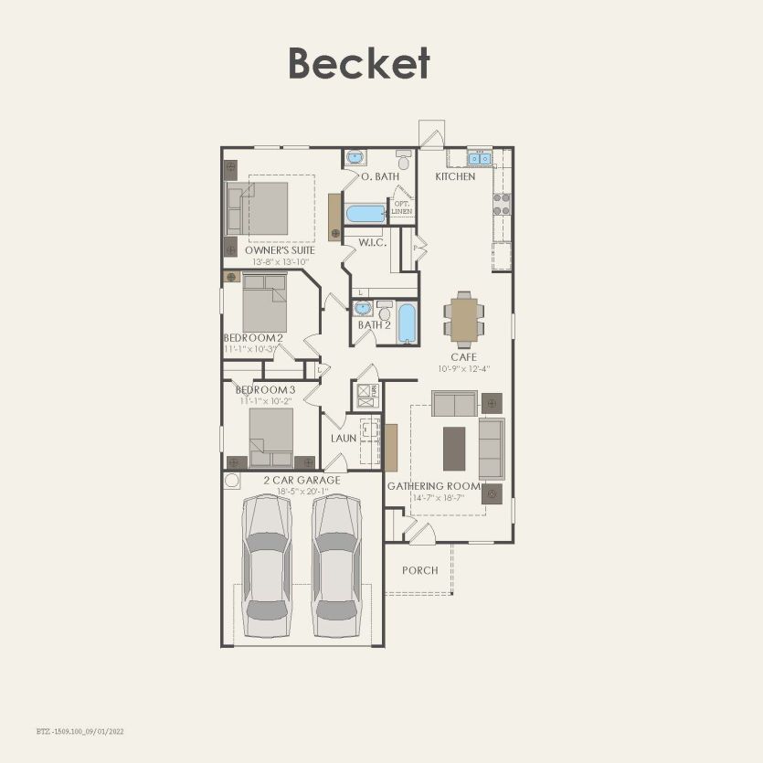 First Floor 3 br / 2 ba