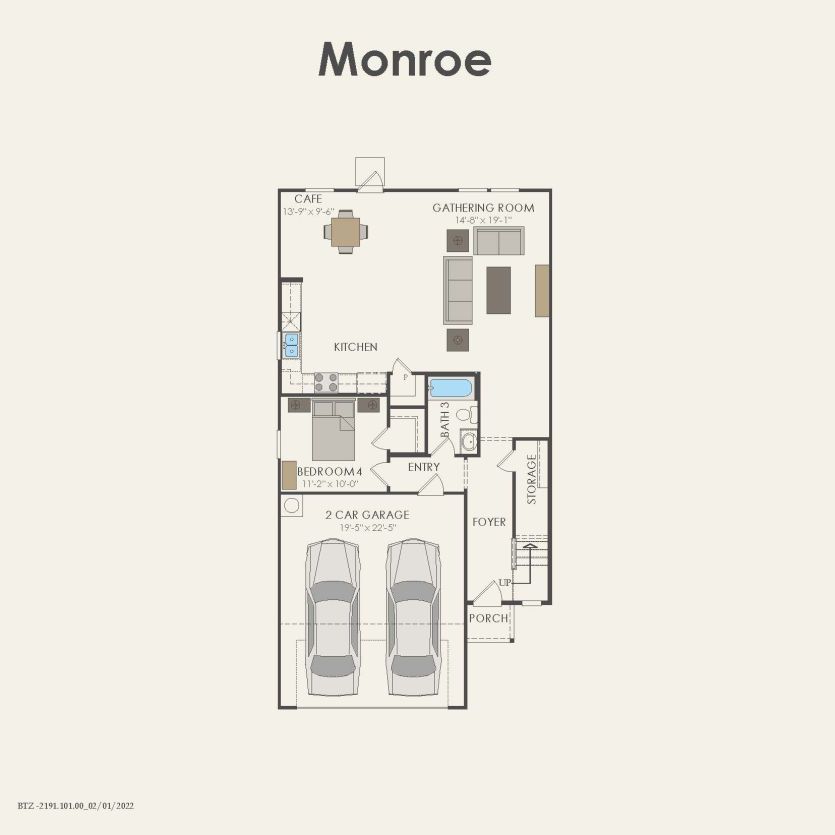 First Floor 4 br / 3 ba