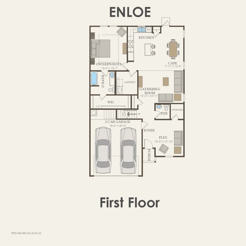 First Floor 5 br / 3 ba