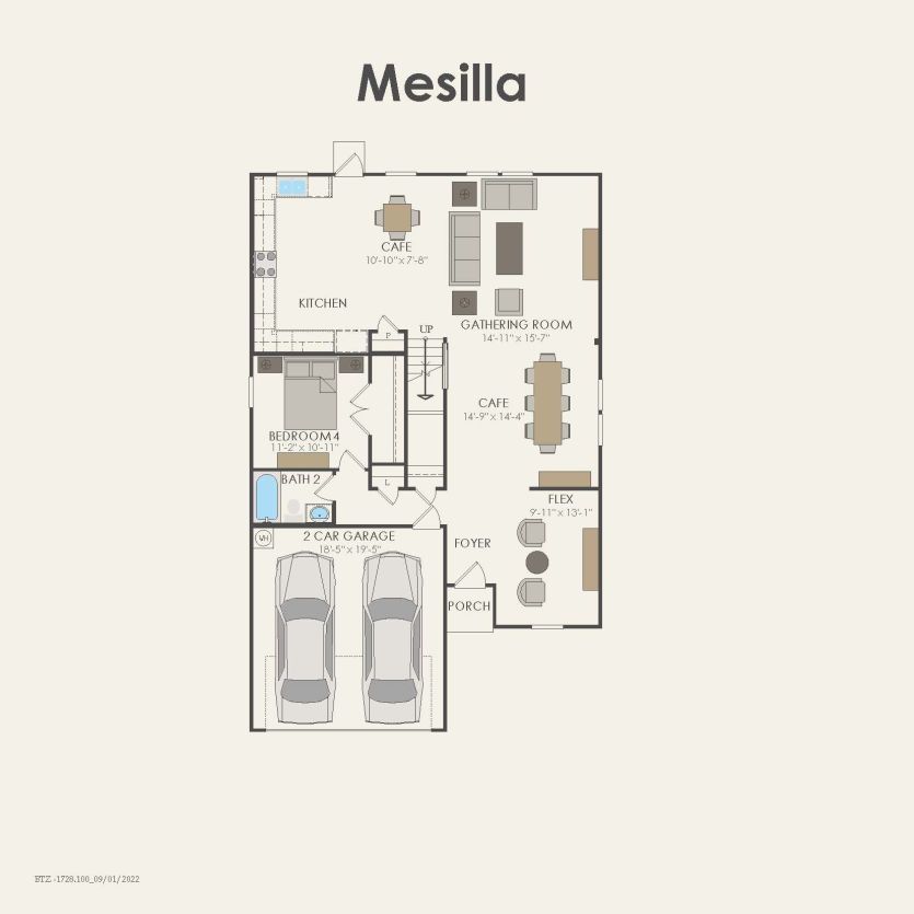 First Floor 4 br / 3 ba