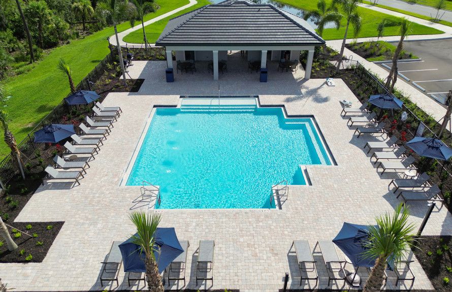 Sparkling Community Pool