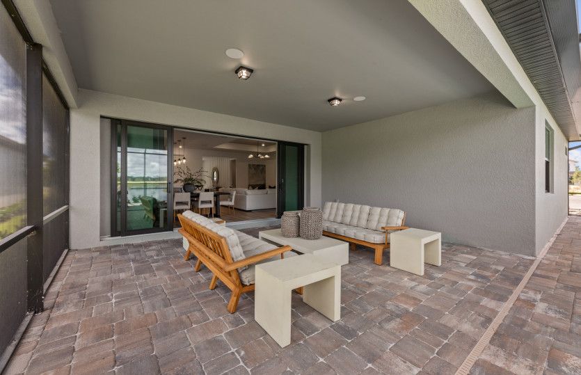 Covered and screened in lanai | Model Representation