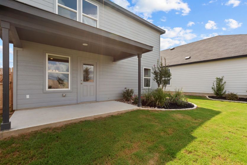 Optional Covered Back Patio