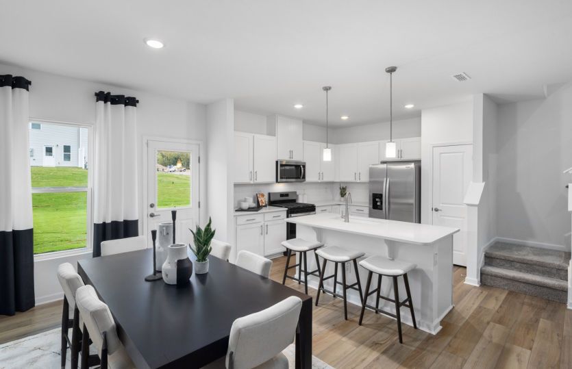 Spacious Kitchen with plenty of Storage - Model Representation