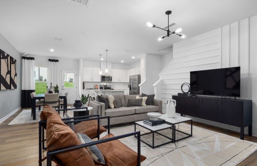 Open Concept Main Living - Model Representation