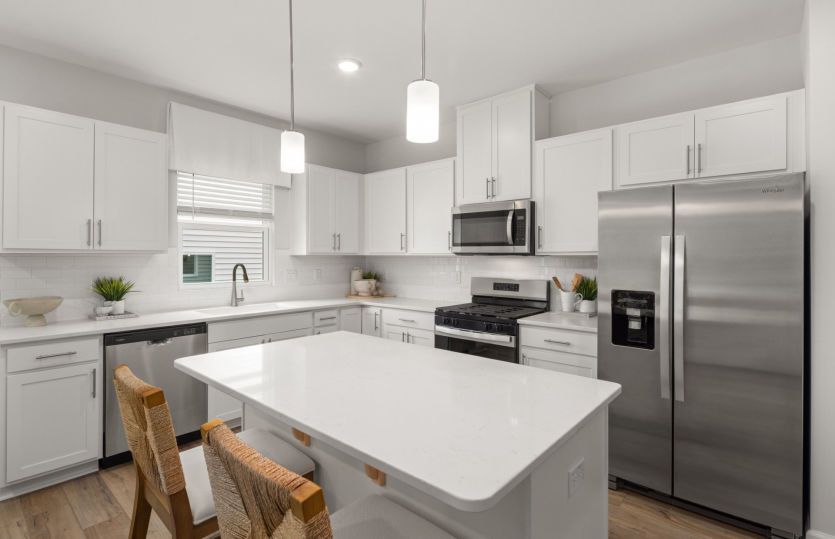 Bright and Airy Kitchen