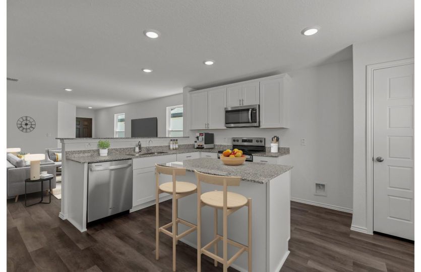 Bright Kitchen Area