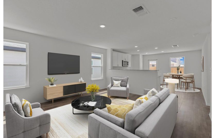 Spacious Gathering Room & Dining Area