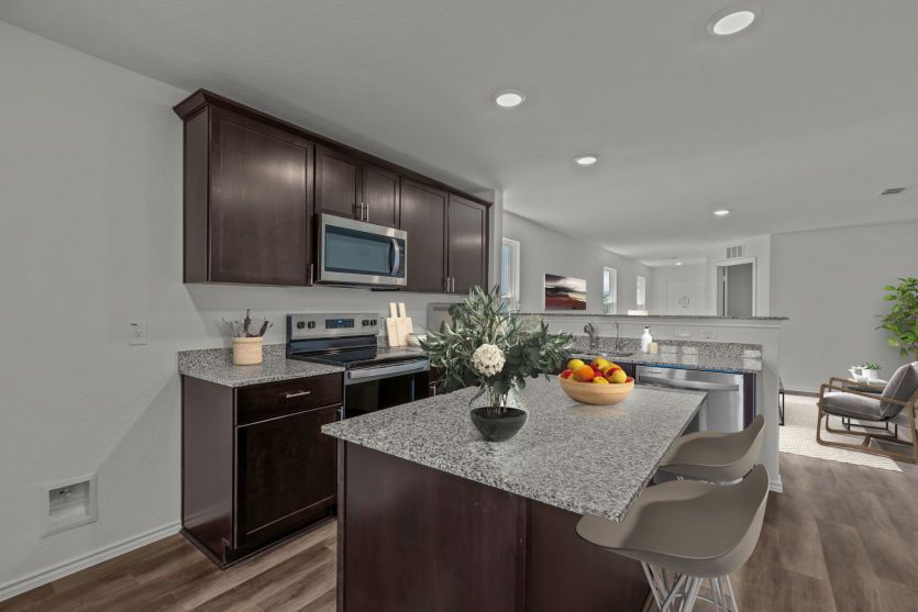 Open Kitchen Area